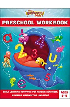 The Beginner's Bible Preschool Workbook: Early Learning Activities for Reading Readiness, Numbers, Handwriting, and More 9780310751670