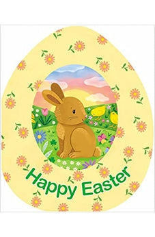 Happy Easter (An Easter Egg-Shaped Board Book)