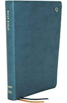 NET Bible Thinline Large Print Leathersoft Teal Comfort Print