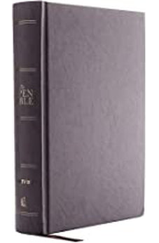 NIV Open Bible, Hardcover, Gray, Red Letter, Comfort Print