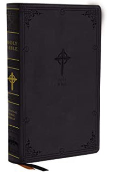 NABRE New American Bible Revised Edition Catholic Bible Large Print Edition Leathersoft Black Comfort Print 9780785233916