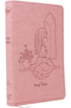 NRSVCE Precious Moments Bible, Pink, Leathersoft, Comfort Print 9780785239338