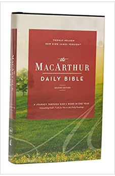 NKJV MacArthur Daily Bible, 2nd Edition, Hardcover, Comfort Print 9780785239581