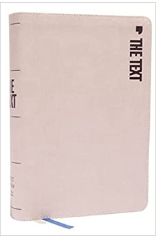 NET The TEXT Bible: Uncover the Message Between God, Humanity, and You, Stone Leathersoft, Comfort Print 9780785248347