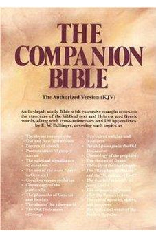 KJV Companion Bible 9780825422034