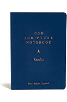 CSB Scripture Notebook, Exodus: Read. Reflect. Respond. 9781087731230