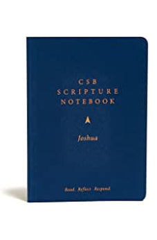 CSB Scripture Notebook, Joshua: Read. Reflect. Respond. 9781087731339