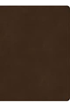 CSB Single-Column Wide-Margin Bible, Brown LeatherTouch 9781087742861