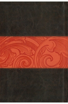 CSB Rainbow Study Bible, Leathertouch, Indexed, Orange