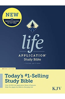 KJV Life Application Study Bible, Third Edition, Large Print (Red Letter, Hardcover) 9781496439819