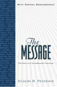 The Message Hardback: With Topical Concordance 9781615211074