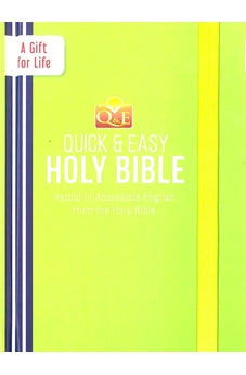 Quick & Easy Holy Bible: Retold in Accessible English, Green 9781786904010